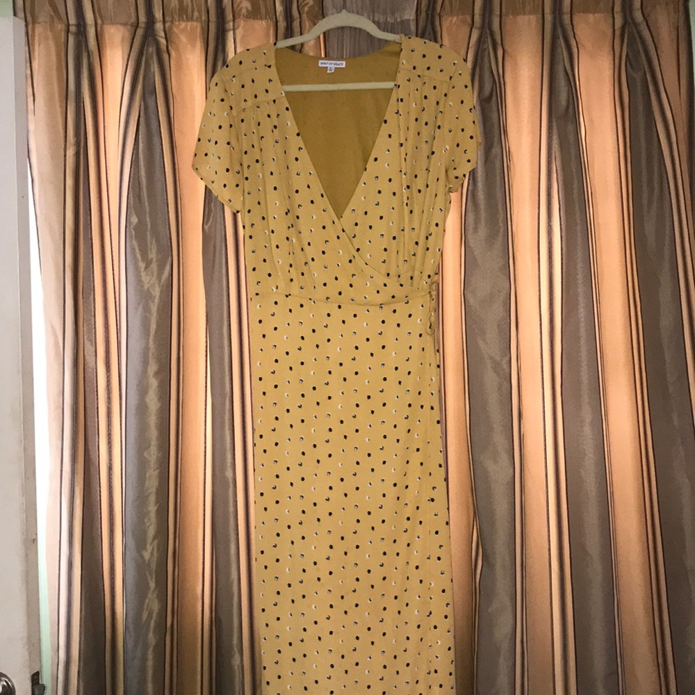 Short Sleeve Wrap Sundress